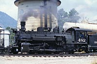 #482 on the Durango & Silverton Narrow Gauge Railroad photo gallery